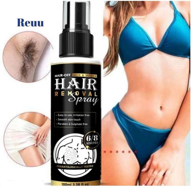 Reuu EG Body Hair Removal Spray Cream - For Chest, Back, Legs & Under Arms Spray Spray
