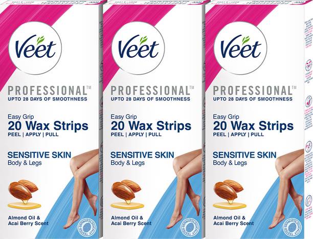 Veet Professional Waxing Kit - Sensitive Skin Strips