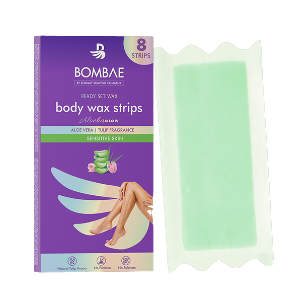 BOMBAY SHAVING COMPANY Full Body Wax Strips For Sensitive Skin Strips