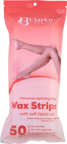 Beyond Beauty Nonwoven Epilating Paper Wax Strips With Soft Fabric Strips | Export Quality Strips