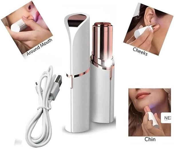 UBRONIK Waxing-Free Lipstick Shape Face Hair Remover for Women Strips