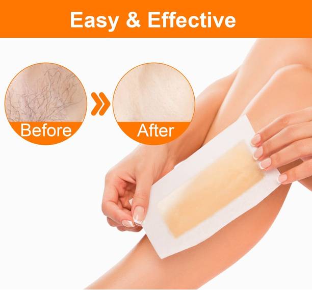 THTC Face Wax Strips 20 + 2 Wipes Strips