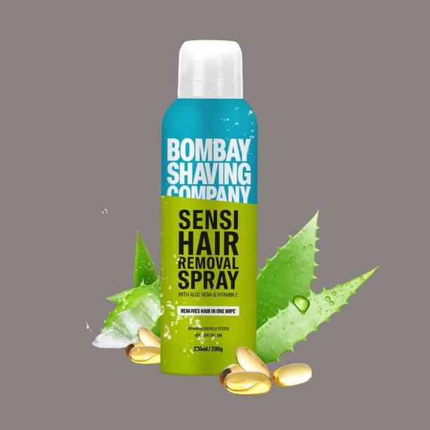 BOMBAY SHAVING COMPANY Hair Removal Spray -200g, for Chest, Arms, Underarms & Legs Spray