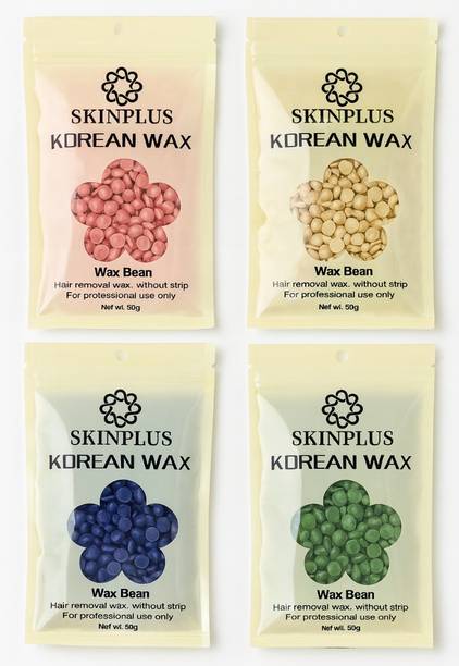 SKINPLUS Korean Wax Beans| Stripless Hair Removal | Smooth & Gentle Wax Wax