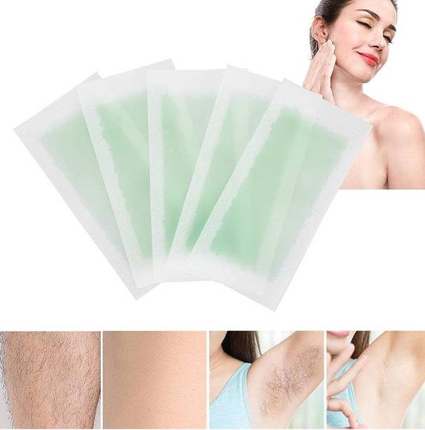 DARVING Body Wax Strips, 20 Pcs Gentle Waxing Kit For Leg Hair Strips
