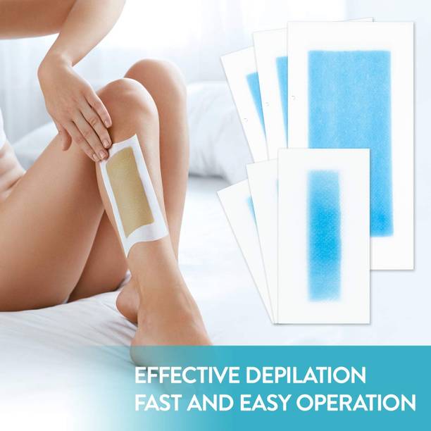 WOONGMI Wax Strips Hair Removal Waxing Strips for Caring Face Eyebrow Strips