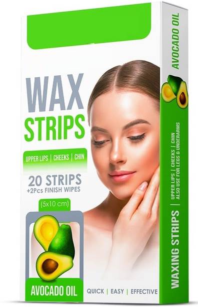 GULGLOW99 Facial Wax Strips For Upper Lip, Facial Hair, Strips