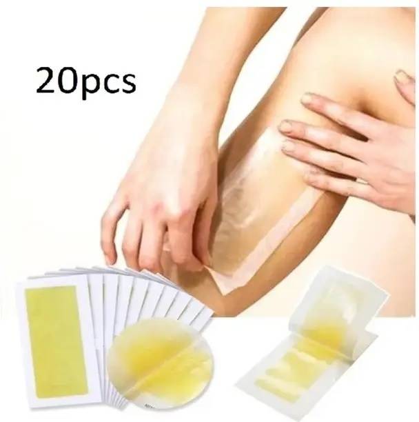 Latixmat Popular Wax Strips for Facial & Upper Lip/Cheek Hair Removal for Men & Women Strips