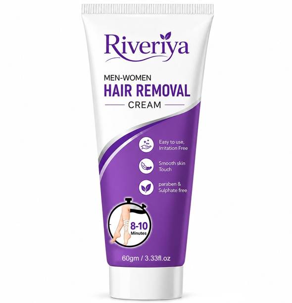 RIVERIYA Hair Removal Cream for Intimate Skin with After Wax Soothing Cream