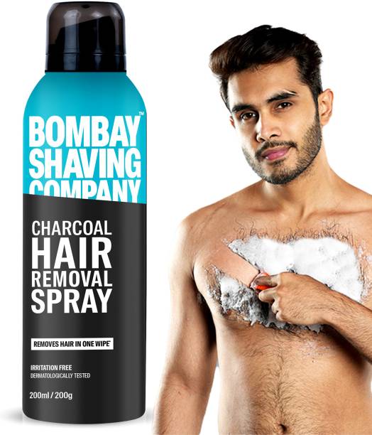 BOMBAY SHAVING COMPANY Hair Removal Spray | Painless Body Hair Removal for Chest, Back, Legs & Arms Spray