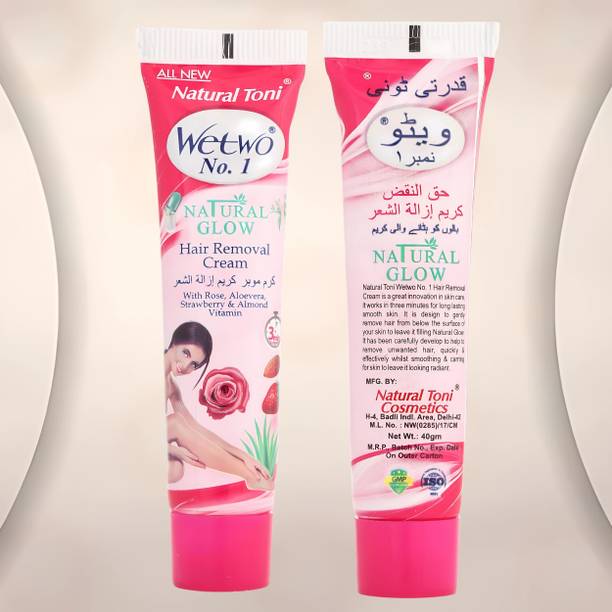 WETWO Hair Removal Cream | Removes Unwanted Hair in Just 5 Min | 24 Hours Hydrations Cream