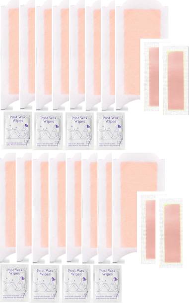 ADJD Wax Strip Painless Pack for Face & Body Stick Peal Reveal StripsWhite chocolate Strips
