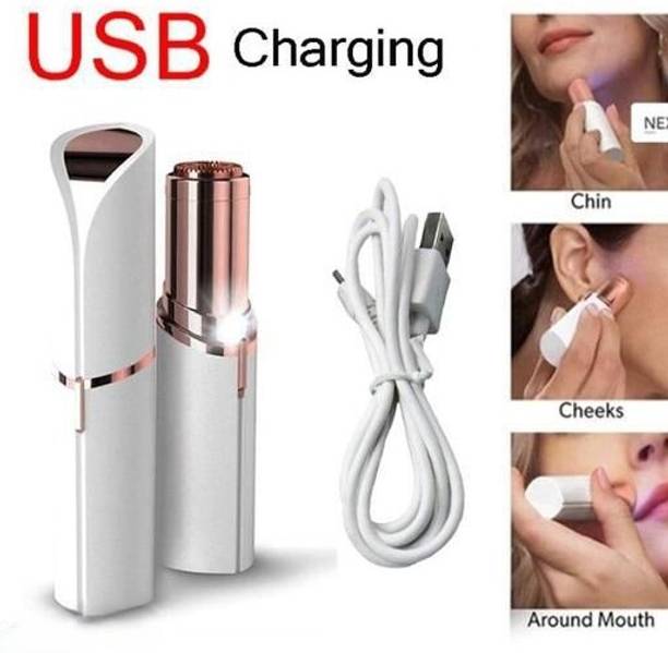 Celisca Rechargeble Flawless Painless Hair remover Shaver For Women Usb Rechargeable Wax Strips
