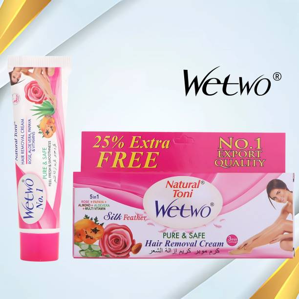 WETWO Hair Removal With A 5-Minute Painless Formula Cream | Fast Hair Removal Results Cream