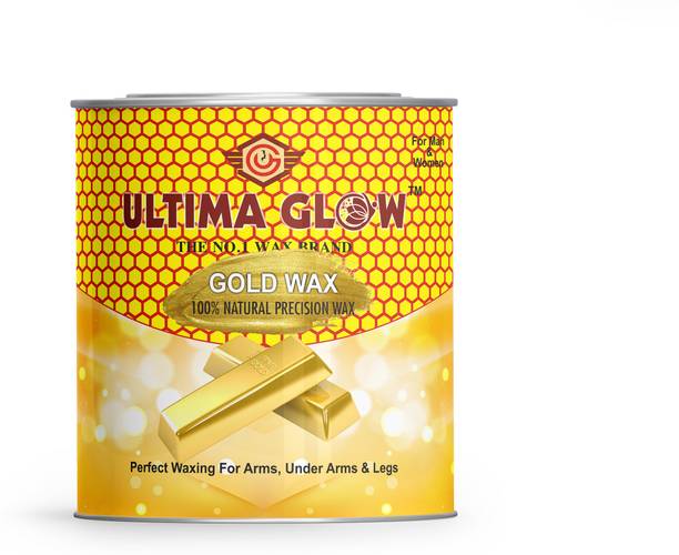 Honey Natural super quality body hair removal gold wax for the skin easy to apply body hairs || gantly remove arms hair under arms hair and legs hairs|| gold wax good wax with strips Cream