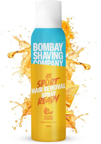 BOMBAY SHAVING COMPANY Sports Ready Hair Removal Spray–Refreshing Vit C charged painless hair removal Spray