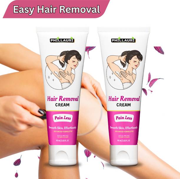Phillauri Hair Removal Cream | Suitable For Legs, Underarms, Bikini Line, Arms Cream
