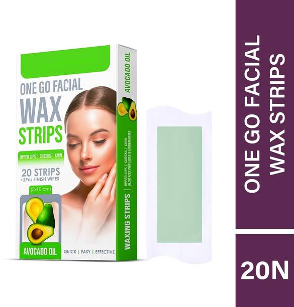 GULGLOW99 Fast and Painless Hair Removal Wax Strips for Upper Lip and Cheek Strips