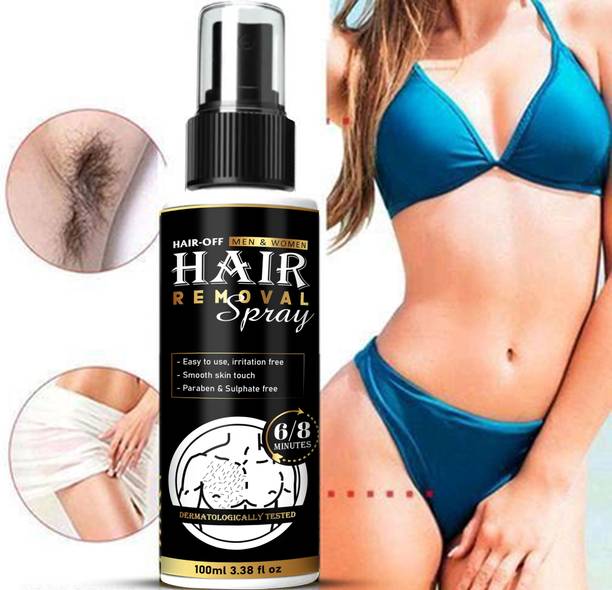 GLAMITY Body Hair Removal Spray Cream - For Chest, Back, Legs & Under Arms Spray 01 Spray