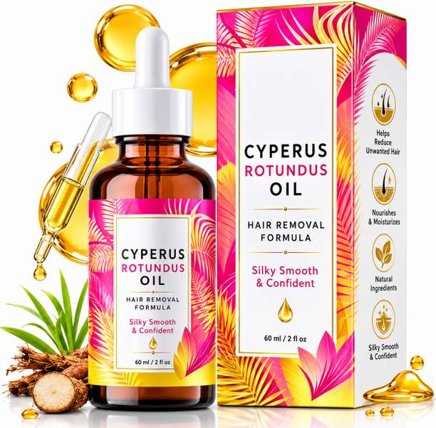 James Rose Cyperus Rotundus Oil Hair-Removal Body Oil for Smooth Skin Moisturizes Oil