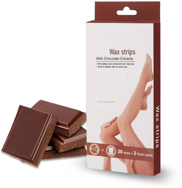ADJD Waxing Strips face underArm Dark chocolate flavor Strips Strips