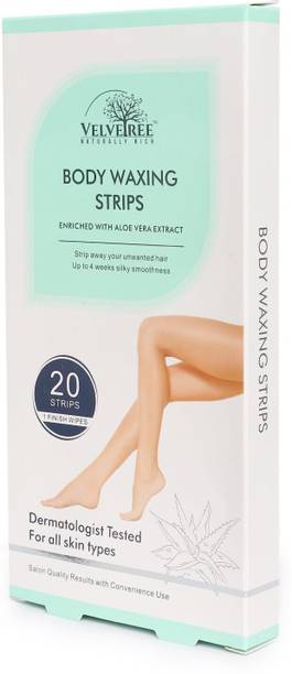 Velvetree Body Waxing Strips with Aloe Vera Extract Strips