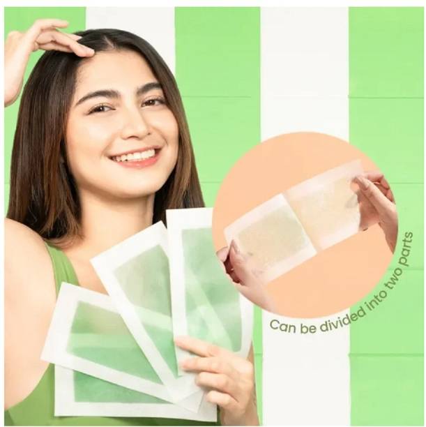 Emijun Hair Removal Wax Strips Set for Women & Men Strips
