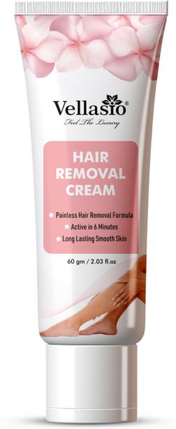 vellasio acial Hair Removal Cream No Cuts, No Pain | For Women & Men Cream Cream