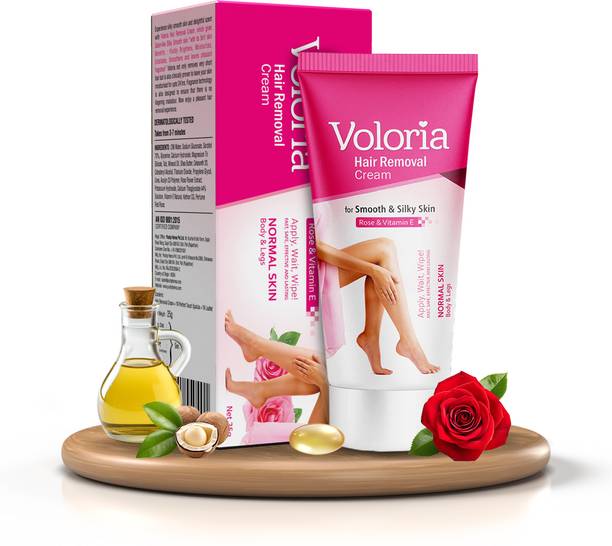 Voloria Hair Removal Cream for Normal Skin 25gm each(pack of 3) Cream