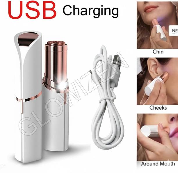 GLOWIZEN Flawless Precision 2-in-1 Cordless Facial Hair...