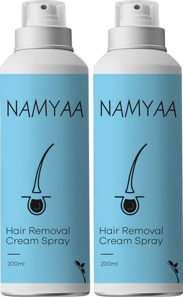 नम्या Hair Removal Cream Spray|Painless Body HairRemoval for Legs,Underarm&Bikini line