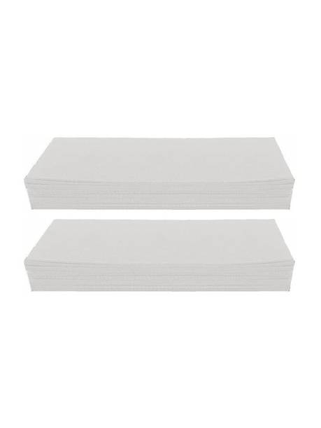 JACKENS Waxing Strips Plain Disposable White Color Wax Strips Easy & Safe Strips Strips