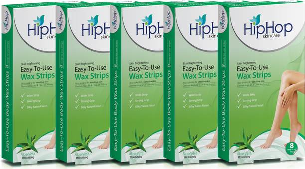 HipHop Skincare Body Wax Strips Aloe Vera Strips