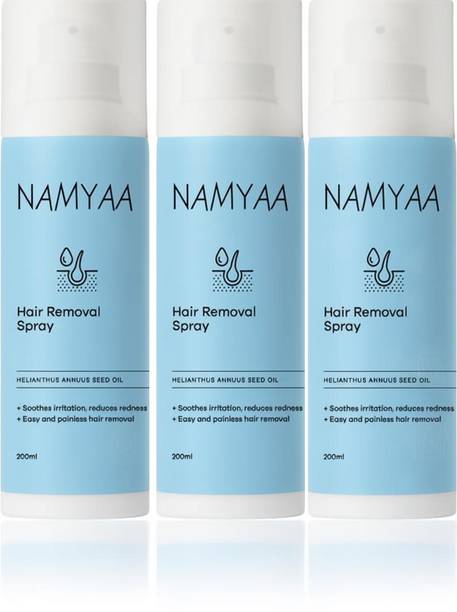 Namyaa Hair Removal Cream Spray|Painless Body HairRemoval for Legs,Underarm&Bikini line Spray