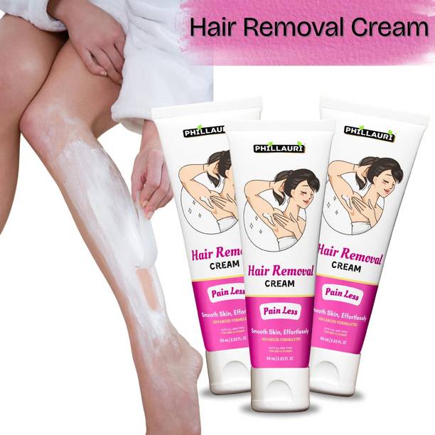 Phillauri Hair Removal Cream for Legs Hands Private Part and Underarms, For All Skin Cream