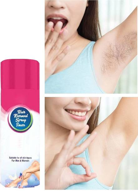 Latixmat Hair Removal Cream Spray Chest, Back, Legs, Under Arms Spray Spray