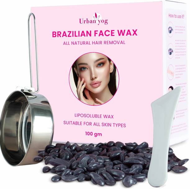 URBANYOG Hair Removal Wax | Brazilian Wax for Face, Bikini, Arms, Eyebrow, Lips & Back Wax