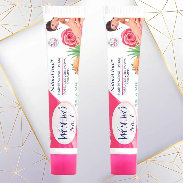 WETWO Hair Removal With Fast & Painless 5 Min Formula Cream| Hair Remover With 5 min Cream