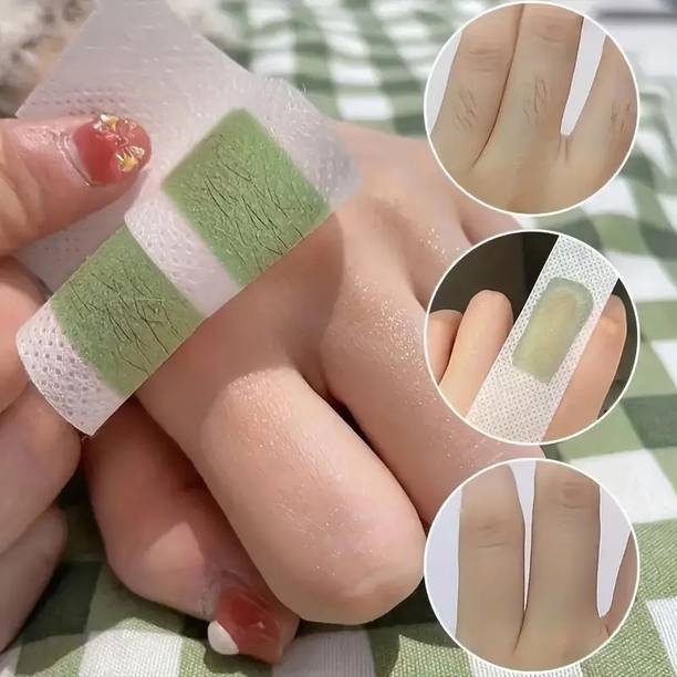 WOONGMI Hair Removal Ready to Use Cold Waxing Strip Eyebrows Face Upper Lip Strips