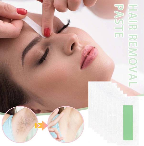 MYEONG Facial Wax Strips, Hair Remover for Delicate Areas Strips
