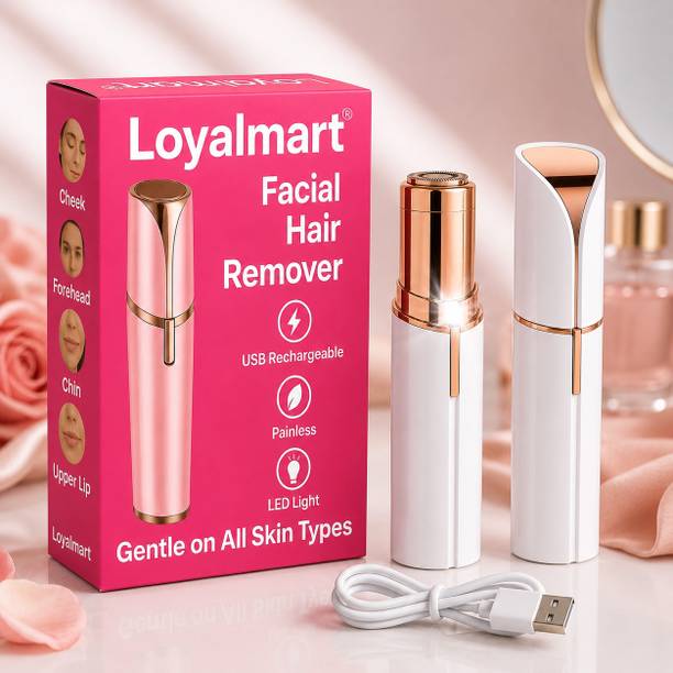 Loyalmart Painless Women Facial Hair Remover with USB R...