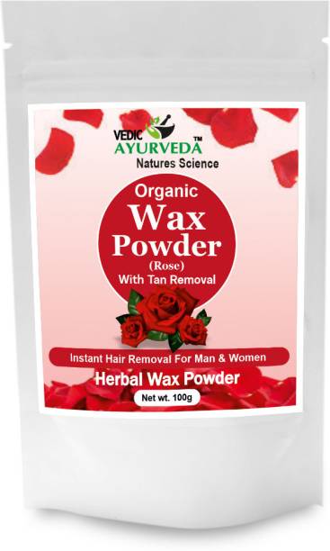 VEDICAYURVEDA Discover Silky Smooth Skin Range of Herbal Hair Removal Wax Powders Powder