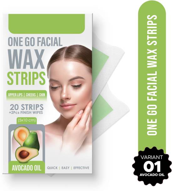 FOZZBY FozzbyFACIAL WAX STRIPS AVACADO Strips