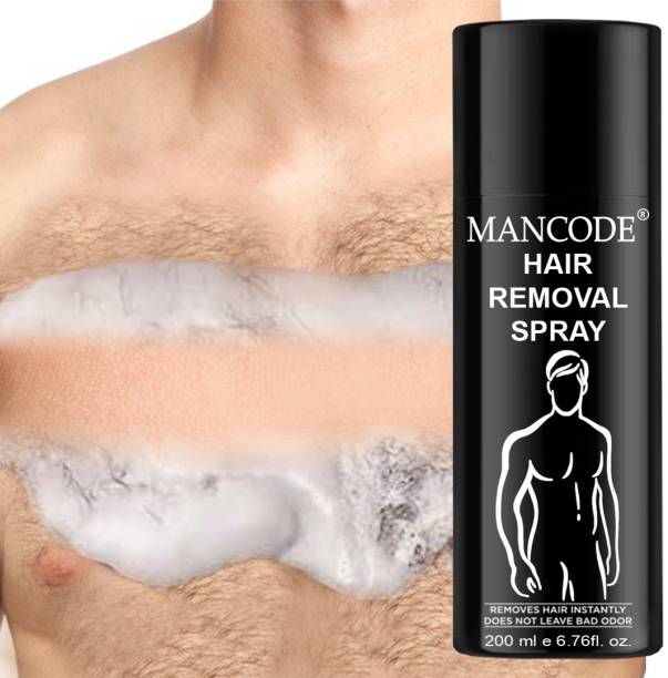 MANCODE Hair Removal Cream Spray for Men Chest, Back, Legs, Under Arms Spray Spray