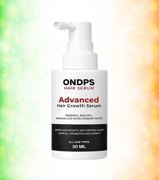 ONDPS Hair Growth Serum with 4% Redensyl, 3% Procapil, 2% Anagain for Thick hair MXA5