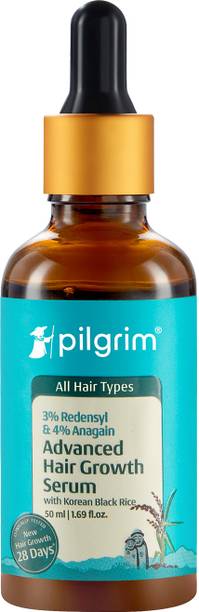 Pilgrim Advanced Hair Growth Serum with 3% Redensyl & 4% Anagain