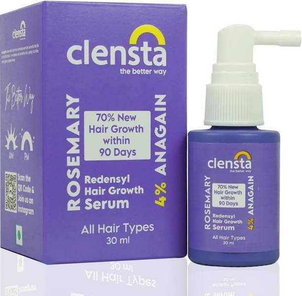 Clensta Rosemary Redensyl Hair Growth Serum for Hair Regeneration