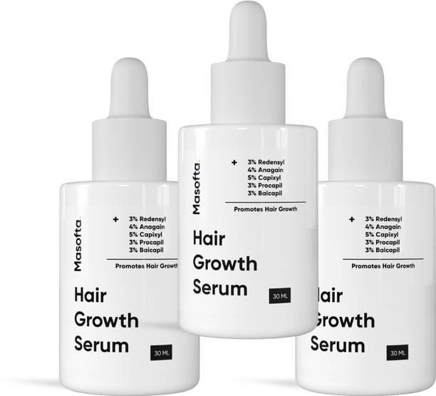 Masofta Hair Growth Serum for Men &Women With 3% Redensyl &4% Anagain & Rosemary