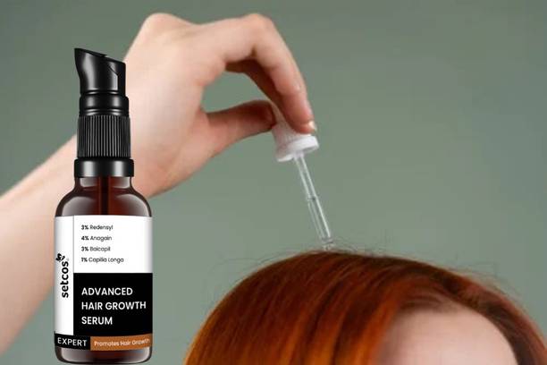 SETCOS Advanced Hair Serum with Rosemary & Biotin for Faster Growth – 30ml