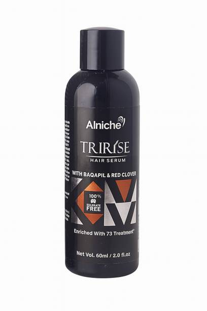Alniche TRIRISE Hair Serum with Baicapil and Red Clover, Paraben-Free, 60ml